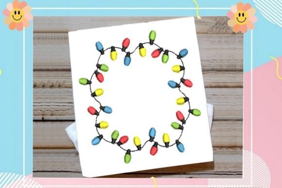 A Designer's Look at the Multicolored Noel Lamp Ring Embroidery Design