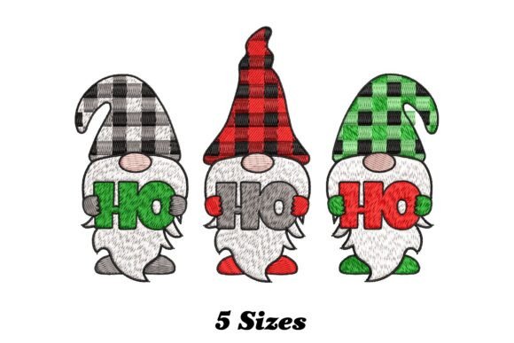 A Designer's Review: Ho Ho Ho Gnomes Christmas Embroidery
