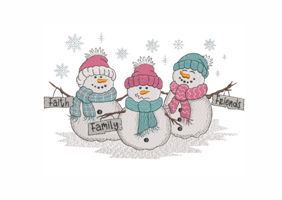 A Snowman Embroidery Design Review for Boutique Sweatshirts