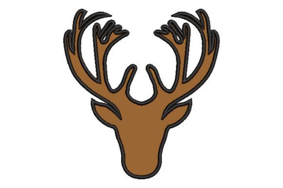 Charming Reindeer for Your Holiday Embroidery
