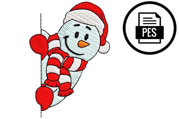 Cute Christmas Snowman Embroidery Design Review