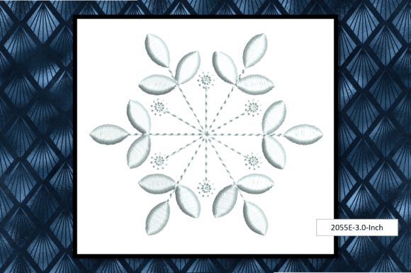 Review of Snowflake-Trilogy-D Embroidery Design
