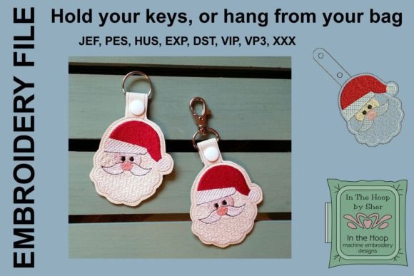 Review: Santa Key Fob for Etsy and Small Shop Products