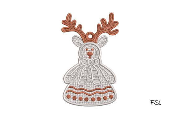 Why This Lace Reindeer Design Is Perfect for Personalized Gifts