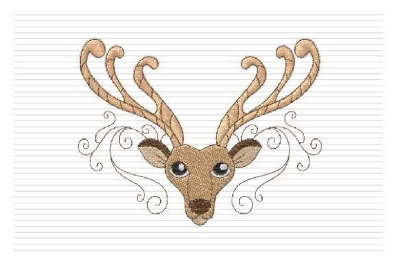 Why This Sweet Christmas Deer Embroidery Design Works in the Real World